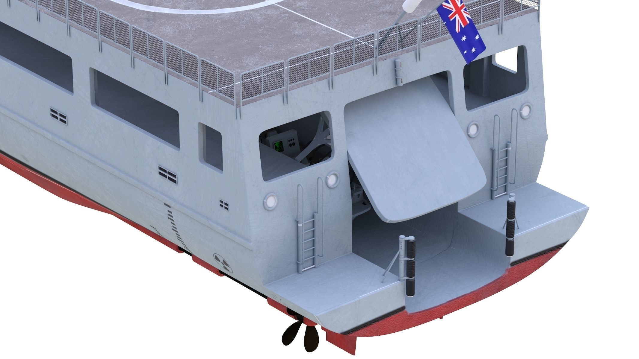 Arafura Class OPV 3D model_6