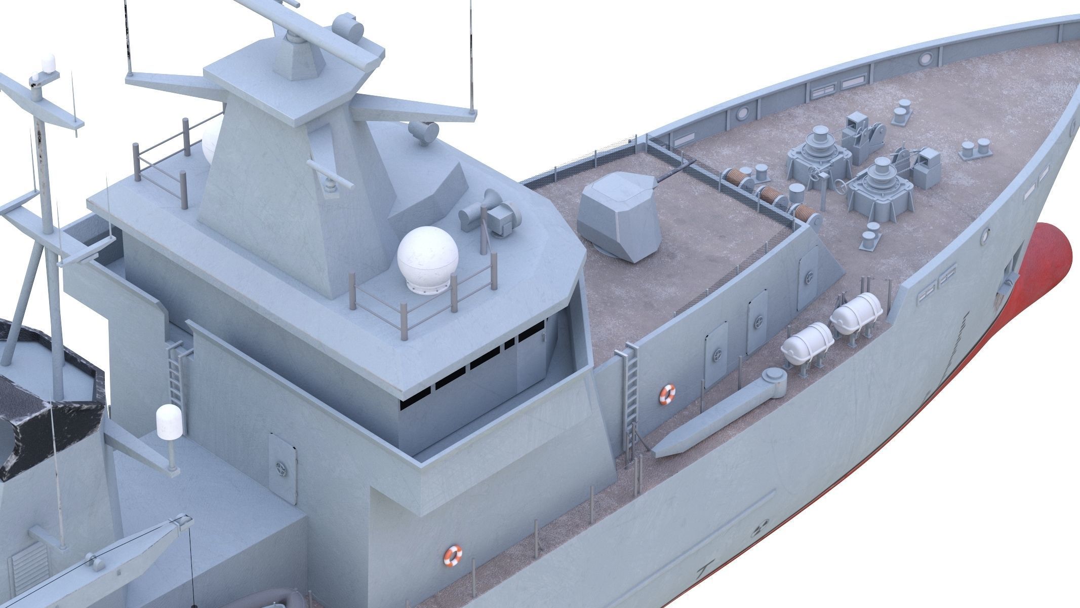 Arafura Class OPV 3D model_12
