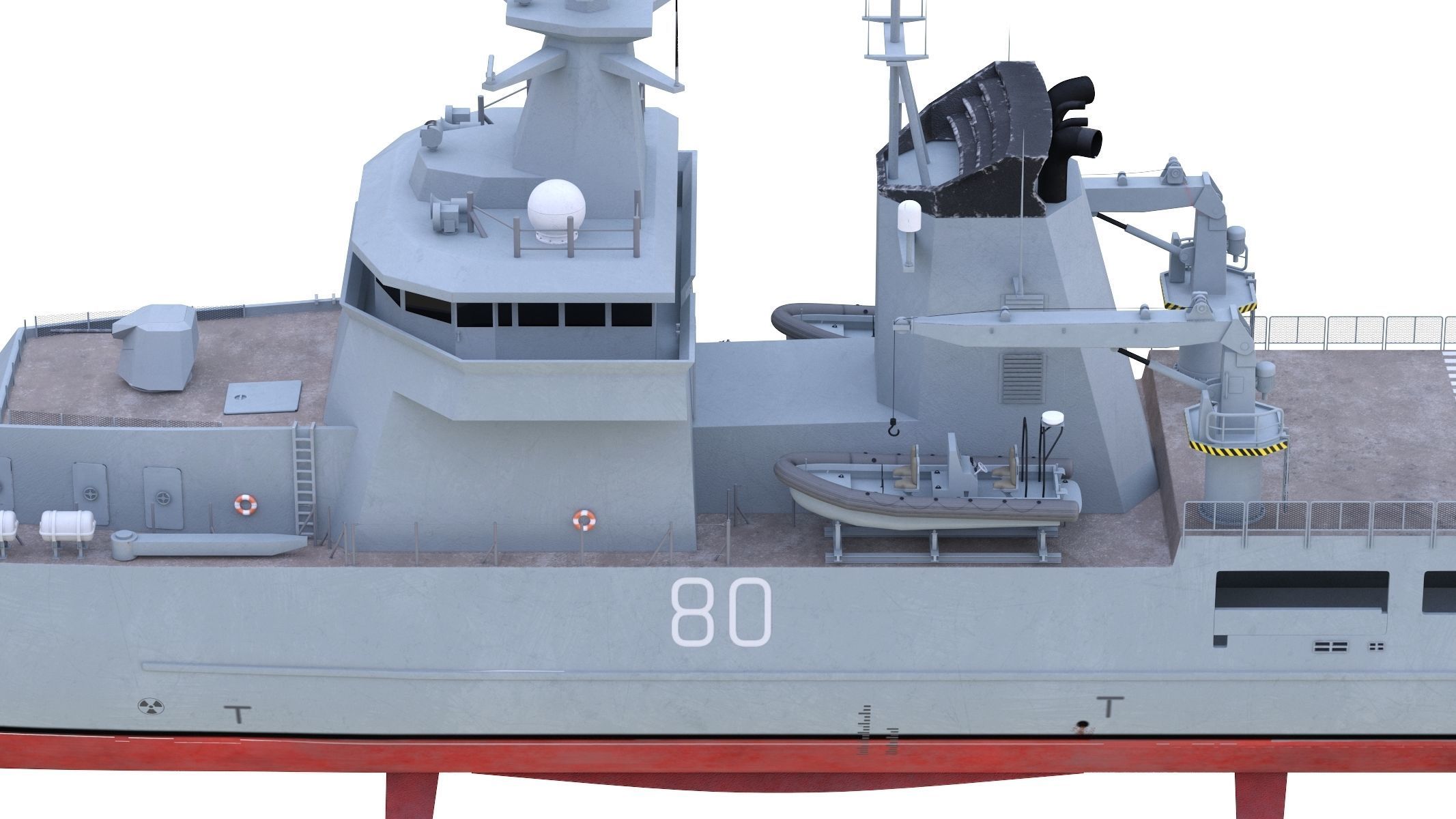 Arafura Class OPV 3D model_7