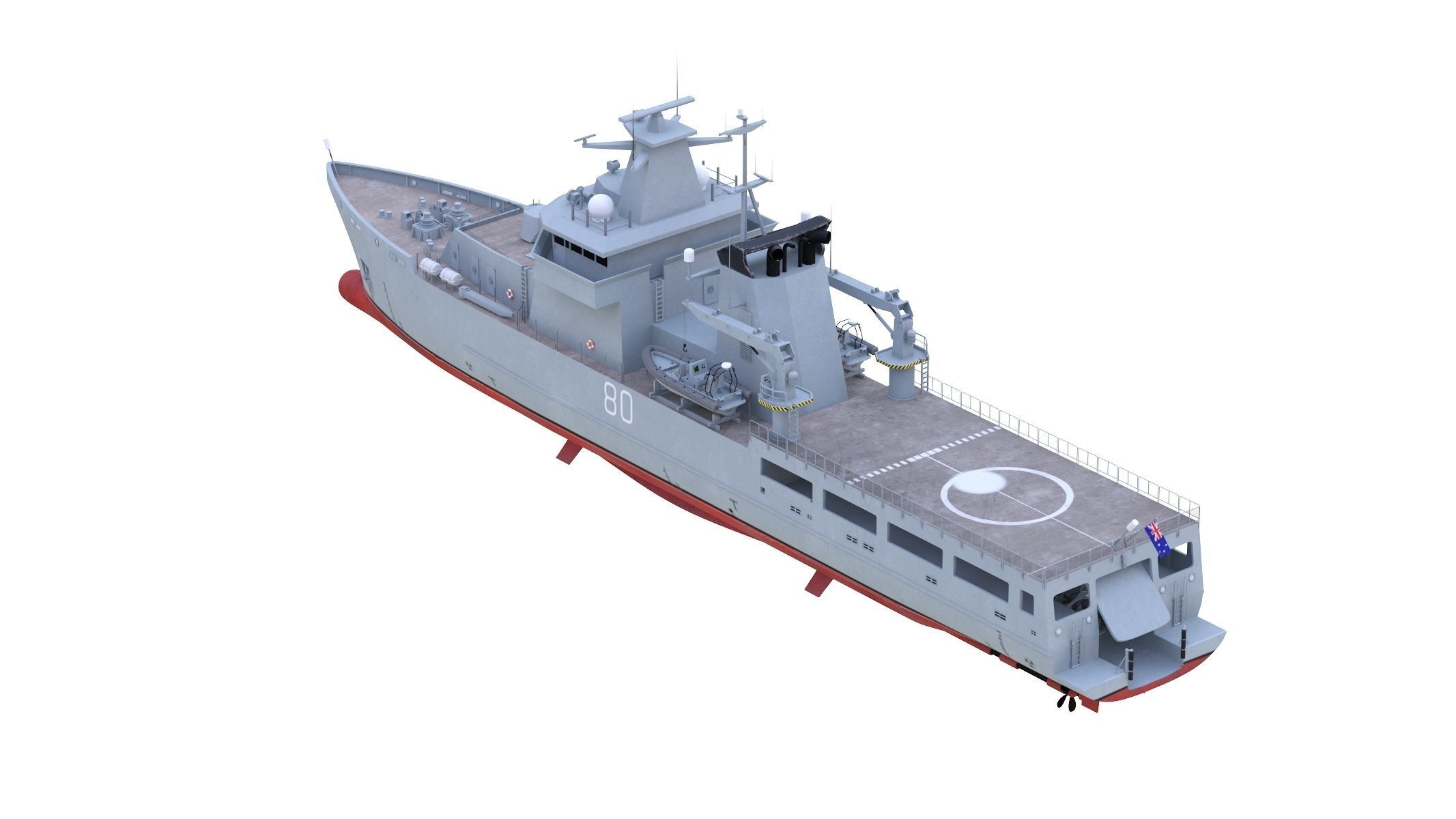 Arafura Class OPV 3D model_1