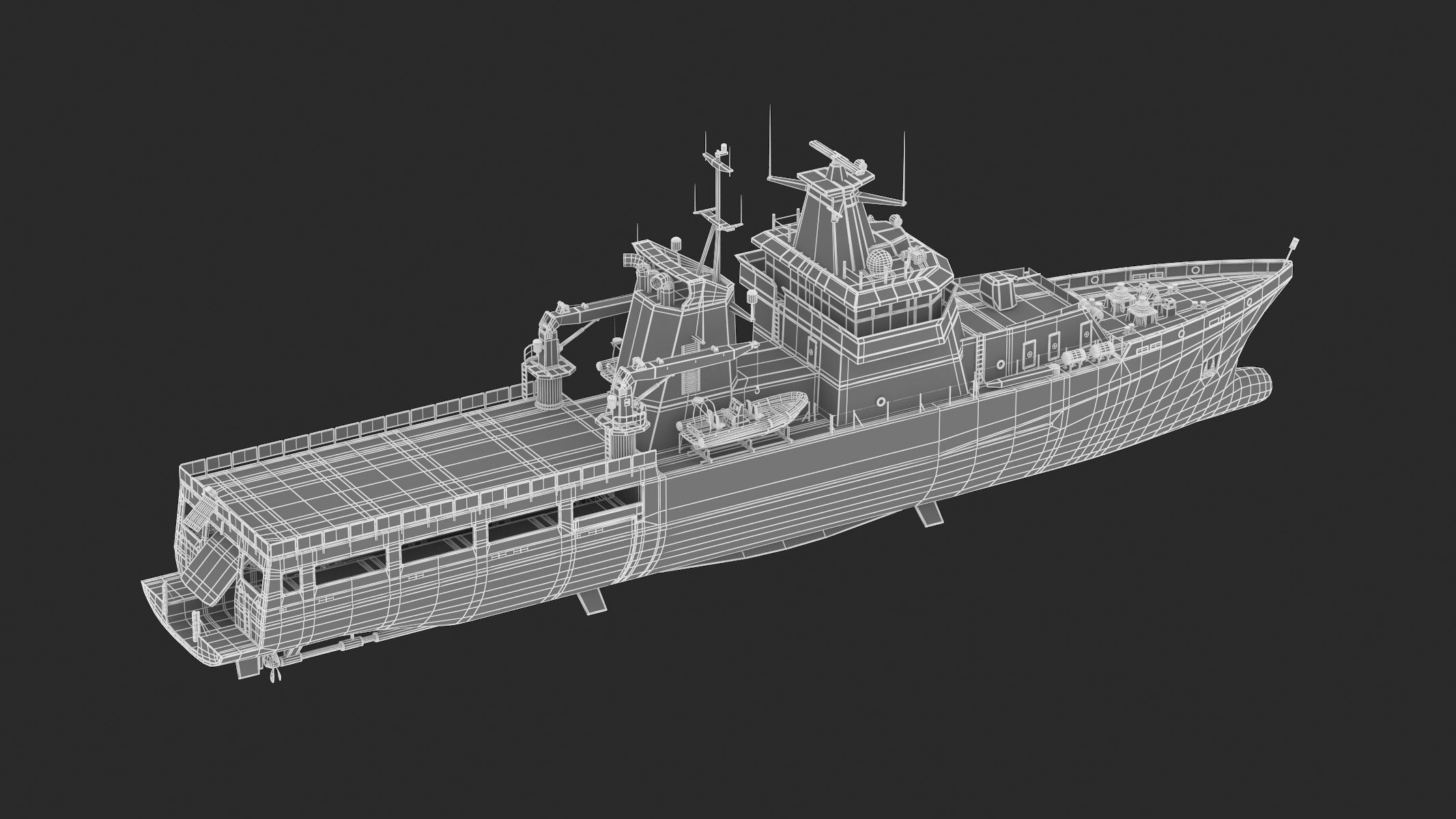 Arafura Class OPV 3D model_15