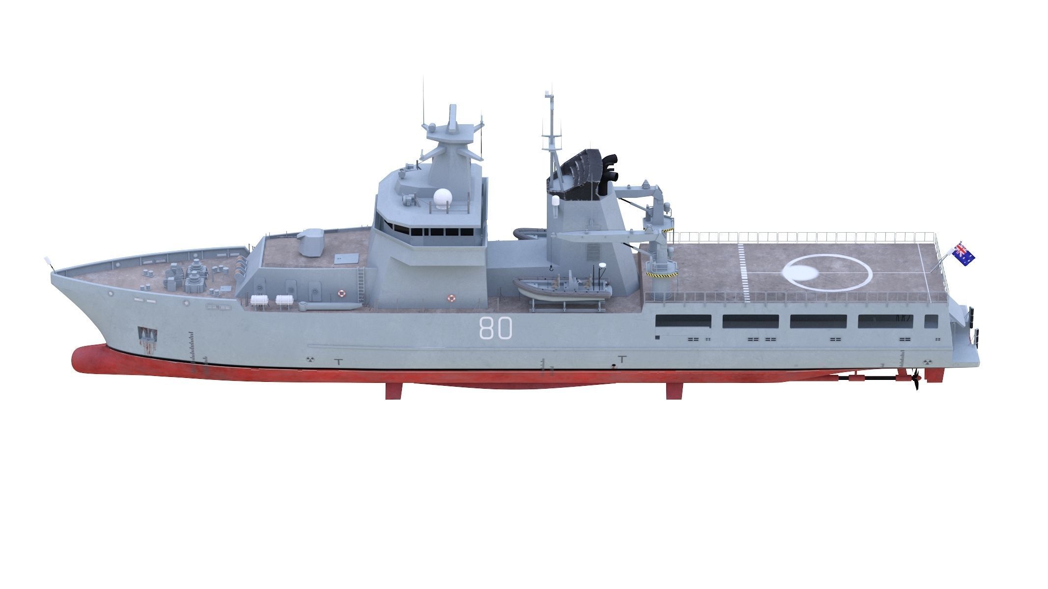 Arafura Class OPV 3D model_2