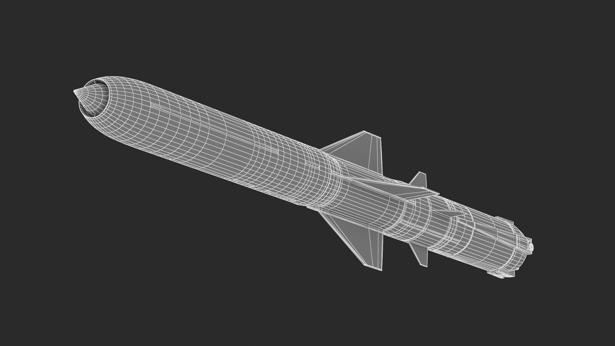 P-800 Oniks Brahmos 3D model_12