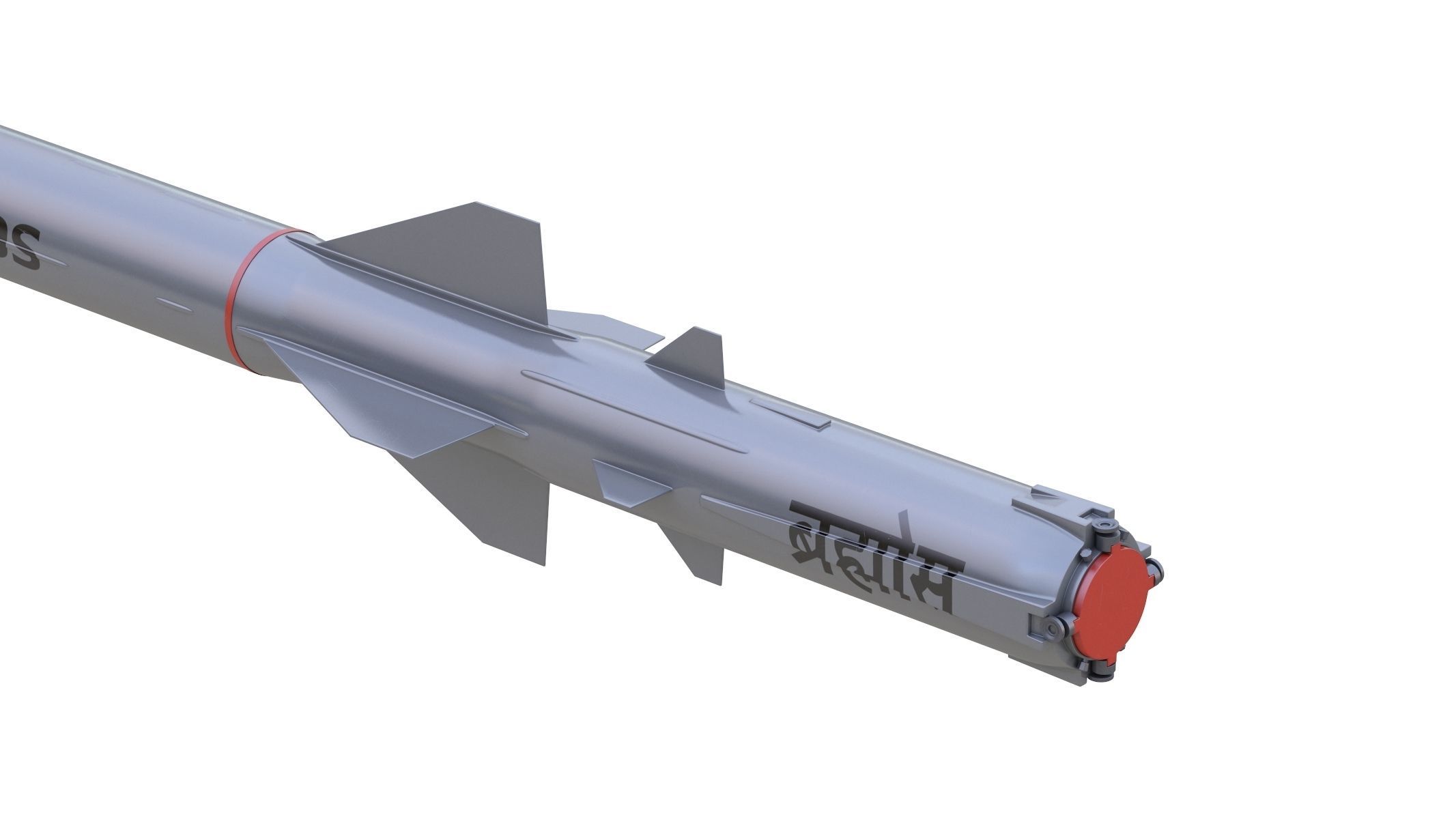 P-800 Oniks Brahmos 3D model_6