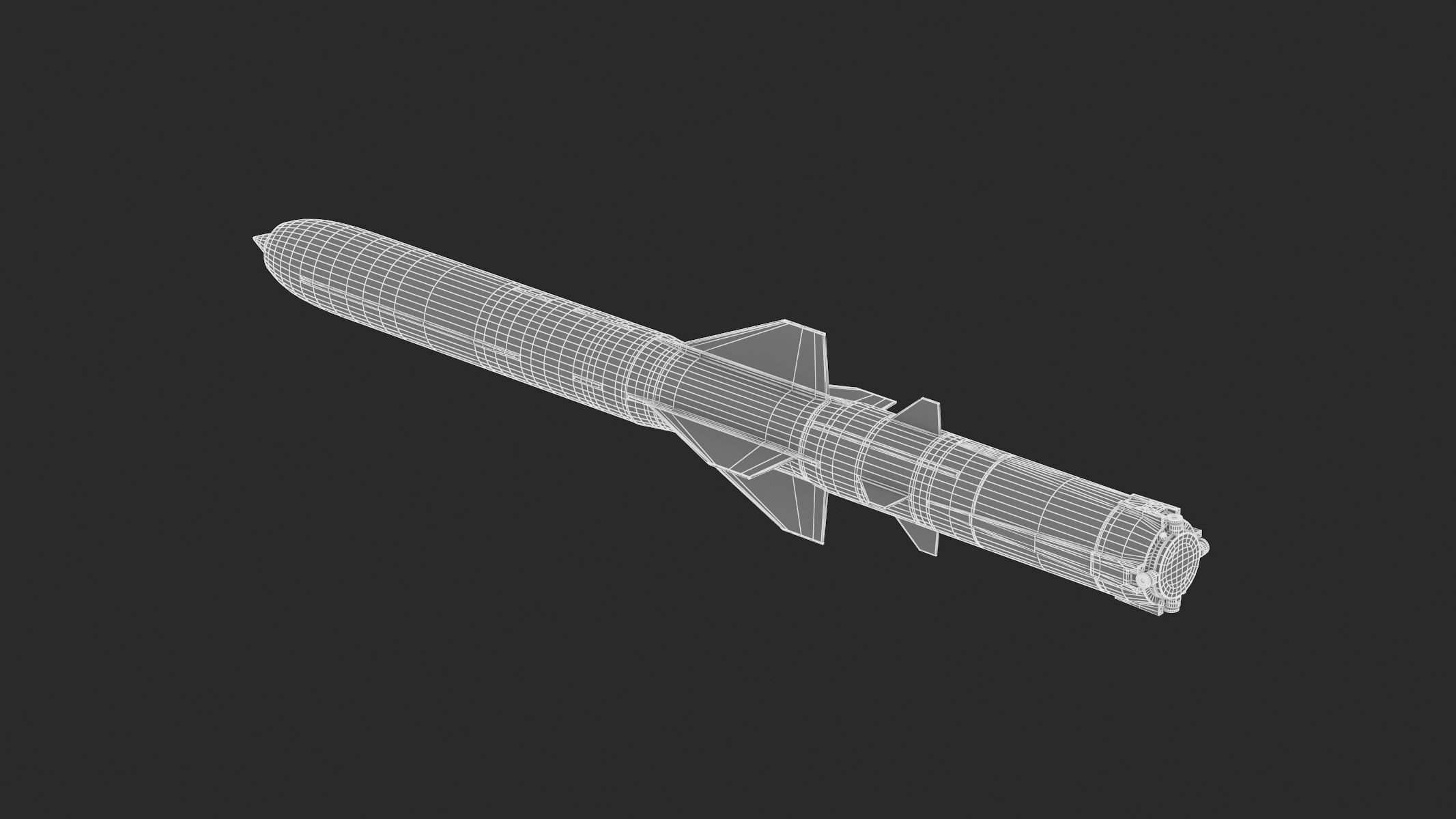 P-800 Oniks Brahmos 3D model_11