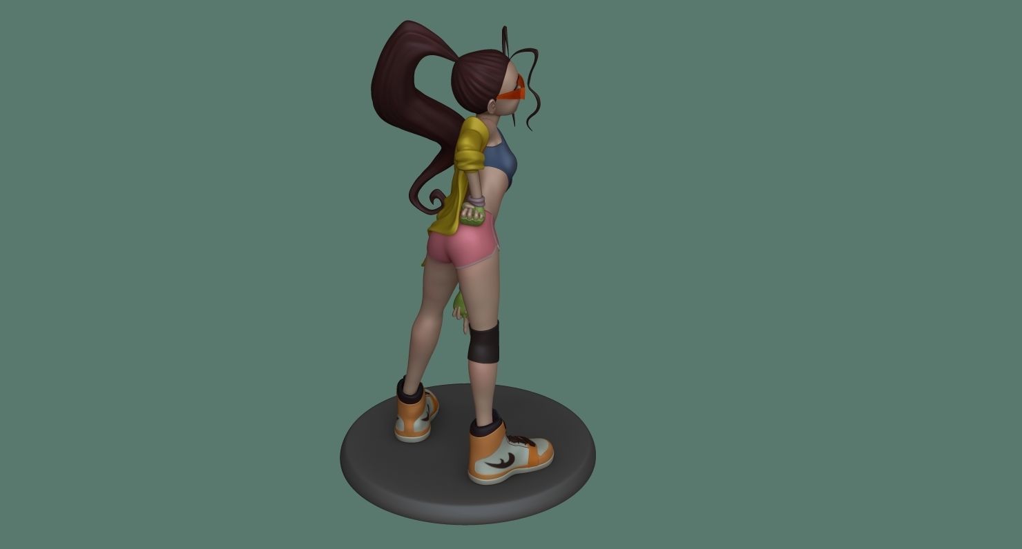 Female sculpt high-poly Download Free 3D model_6