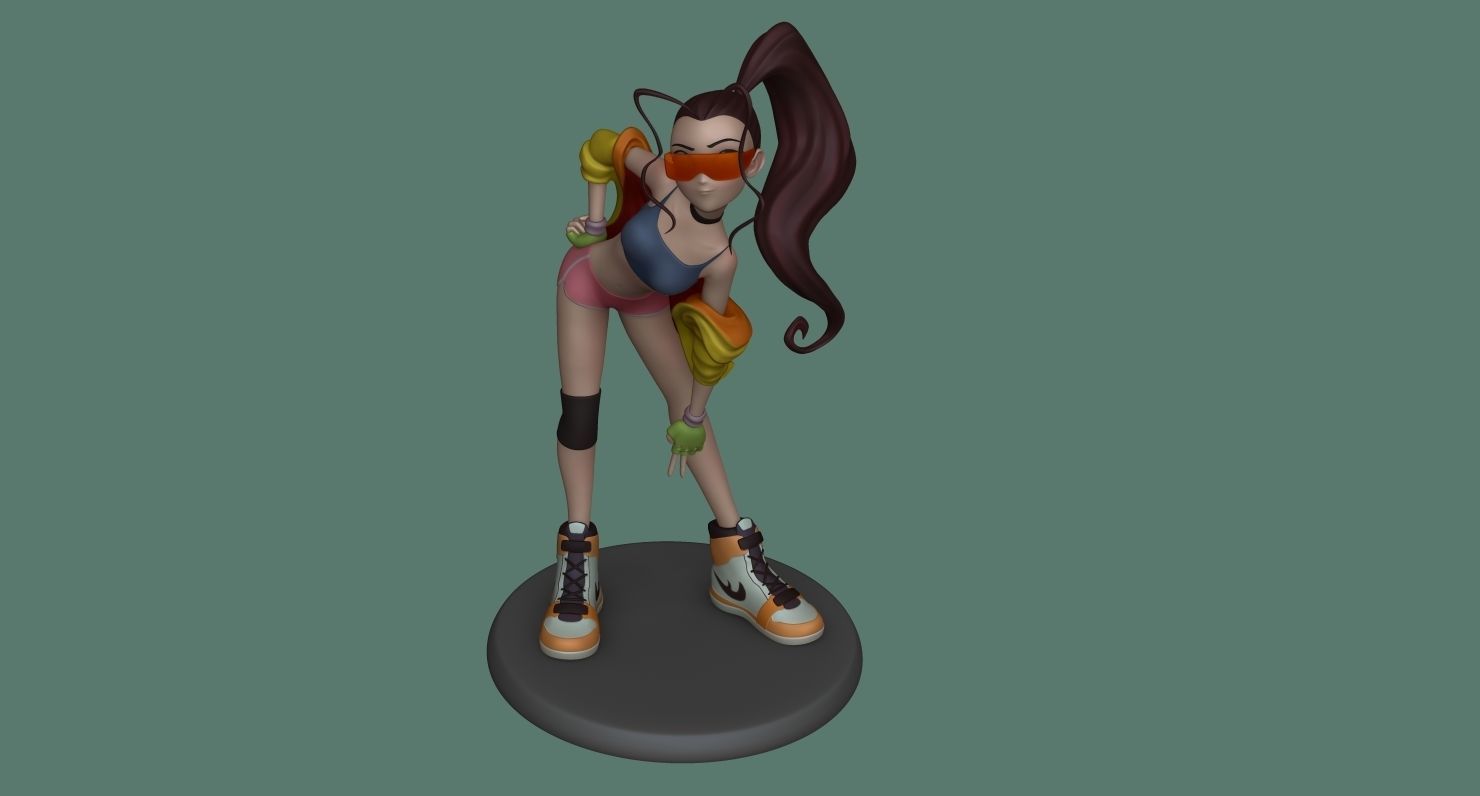 Female sculpt high-poly Download Free 3D model_8
