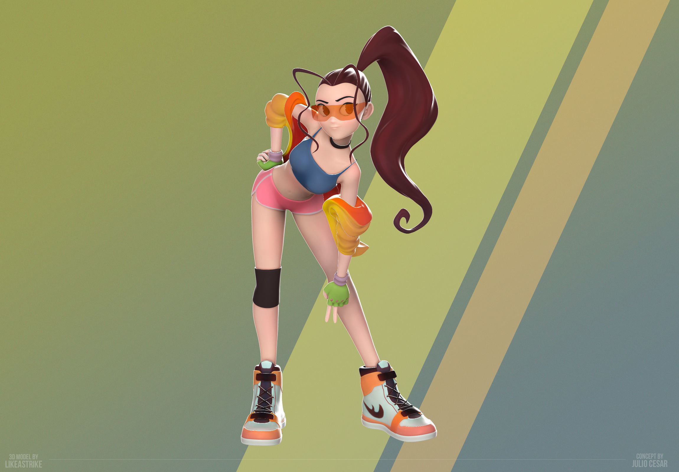 Female sculpt high-poly Download Free 3D model_5