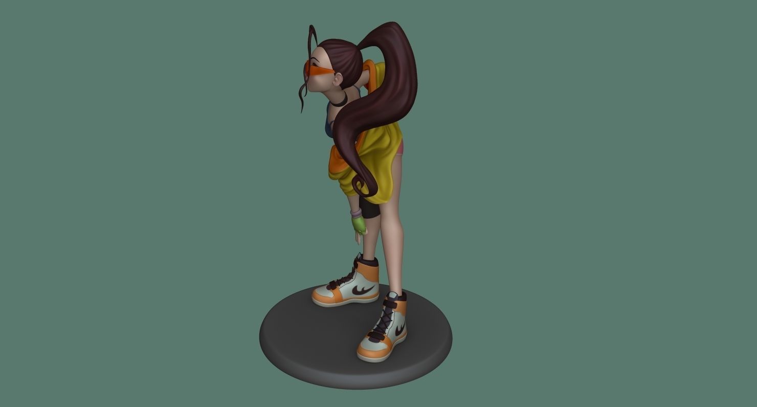 Female sculpt high-poly Download Free 3D model_10