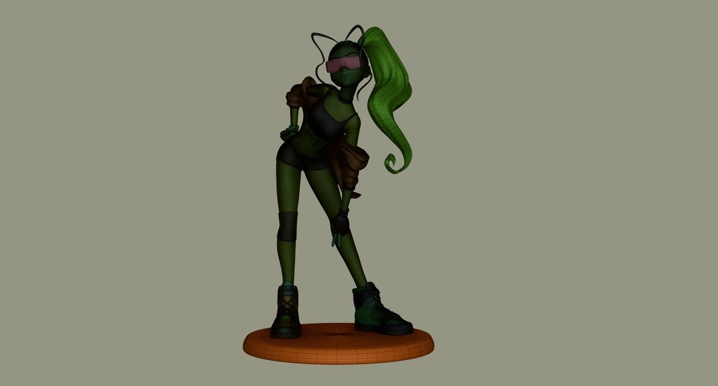Female sculpt high-poly Download Free 3D model_14