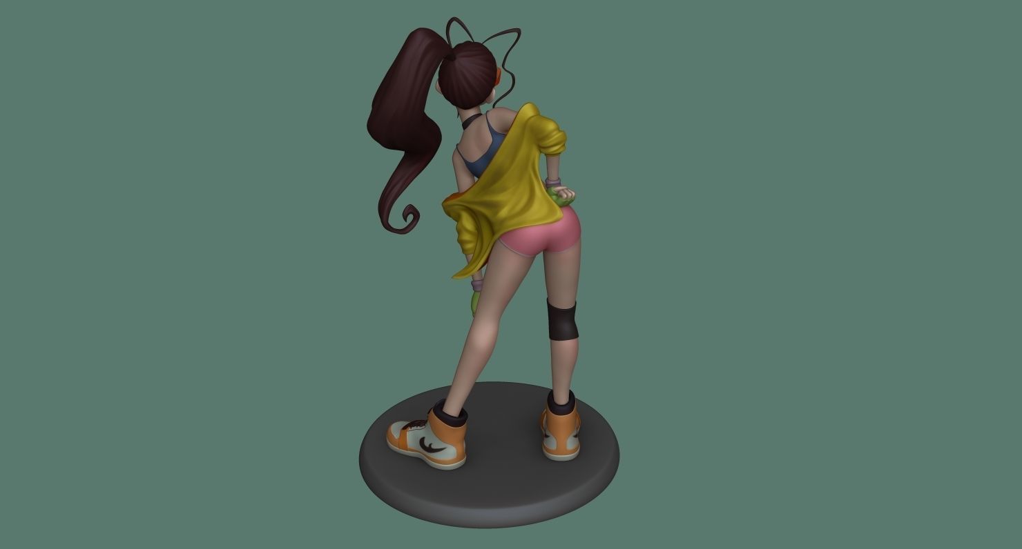 Female sculpt high-poly Download Free 3D model_12