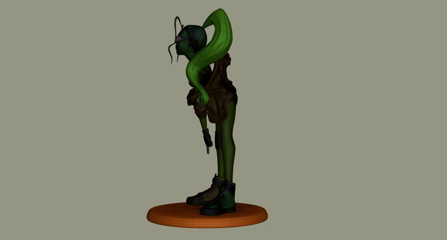 Female sculpt high-poly Download Free 3D model_15
