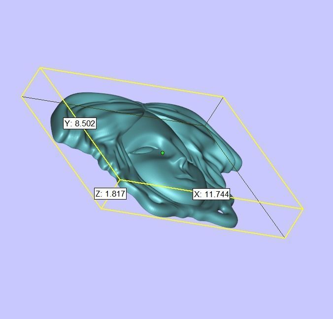 Bracelet Medusa Gorgon Head 3D print model_4