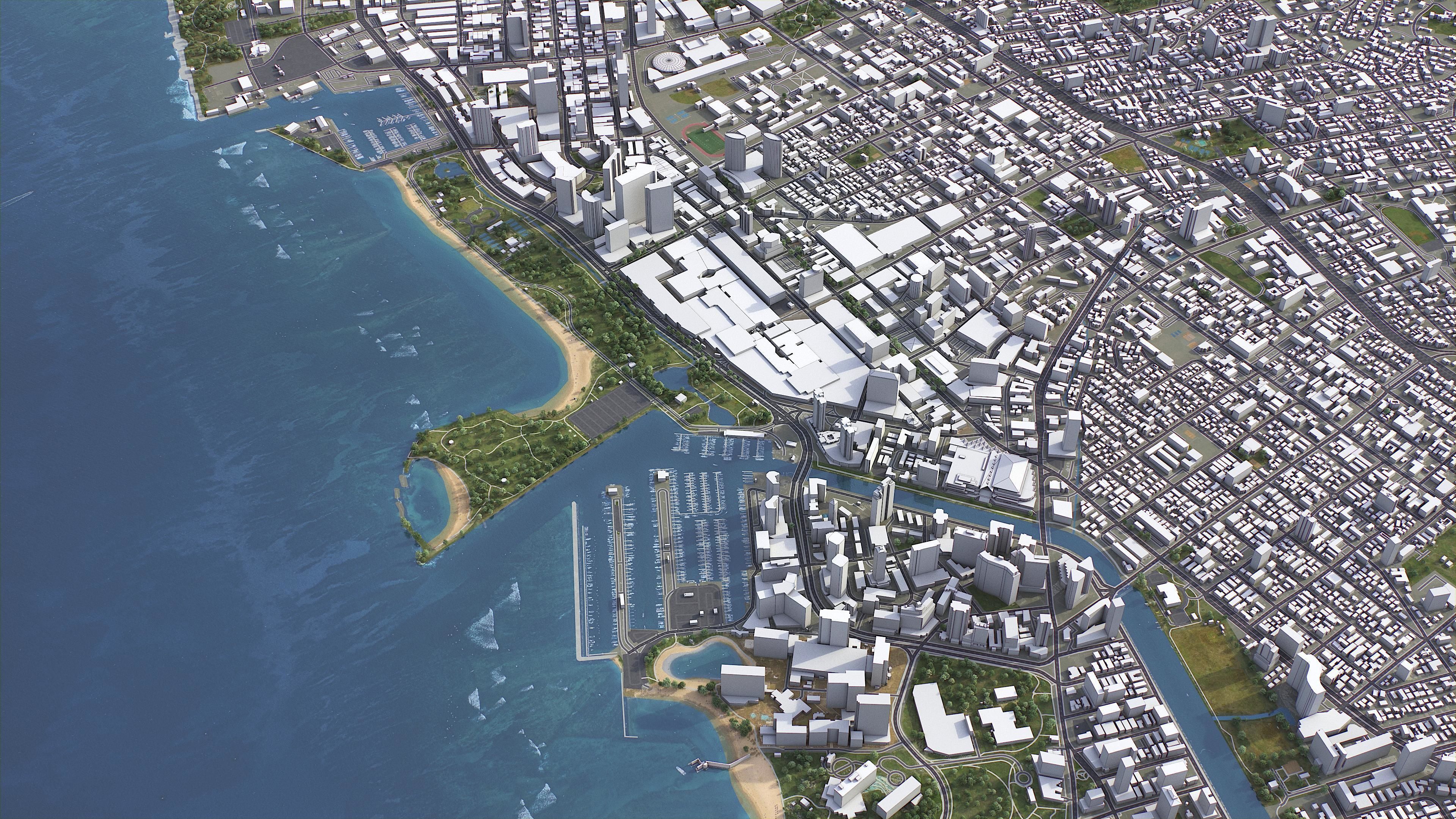 Honolulu 3D Model Collection_1