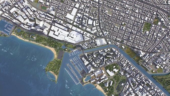 Honolulu 3D Model Pack 6
