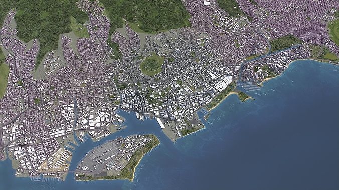 Honolulu 3D Model Pack 7