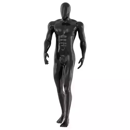 Abstract mannequin sports body 77