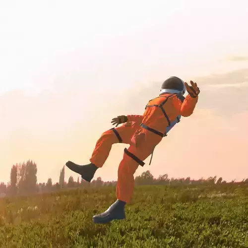 model spaceman astronaut space