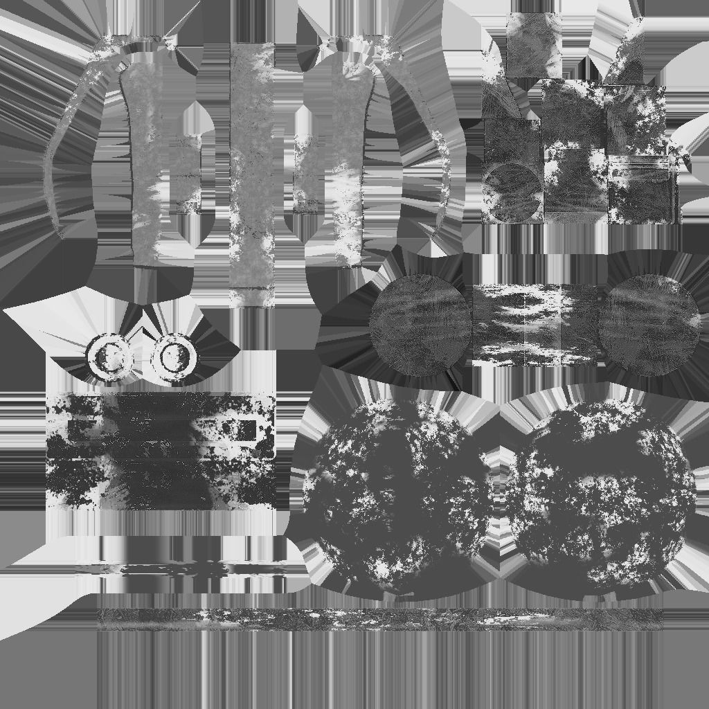 Grenade light bulb Low-poly 3D model_7