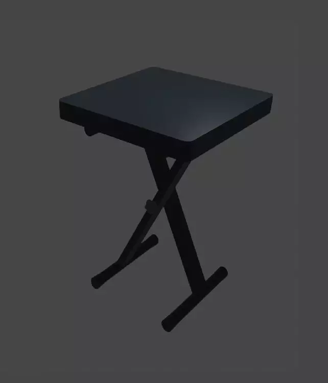 Piano Chair 3D model_0