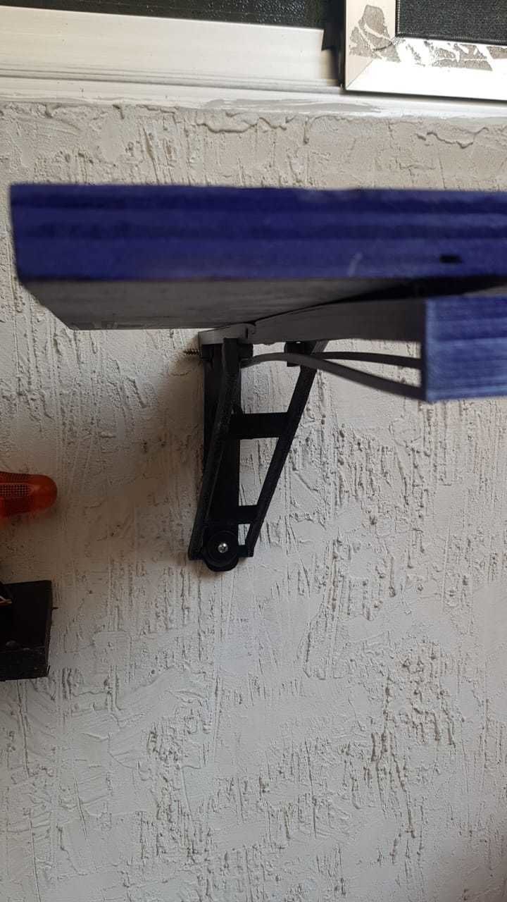 Laptop shelf 3D model_3