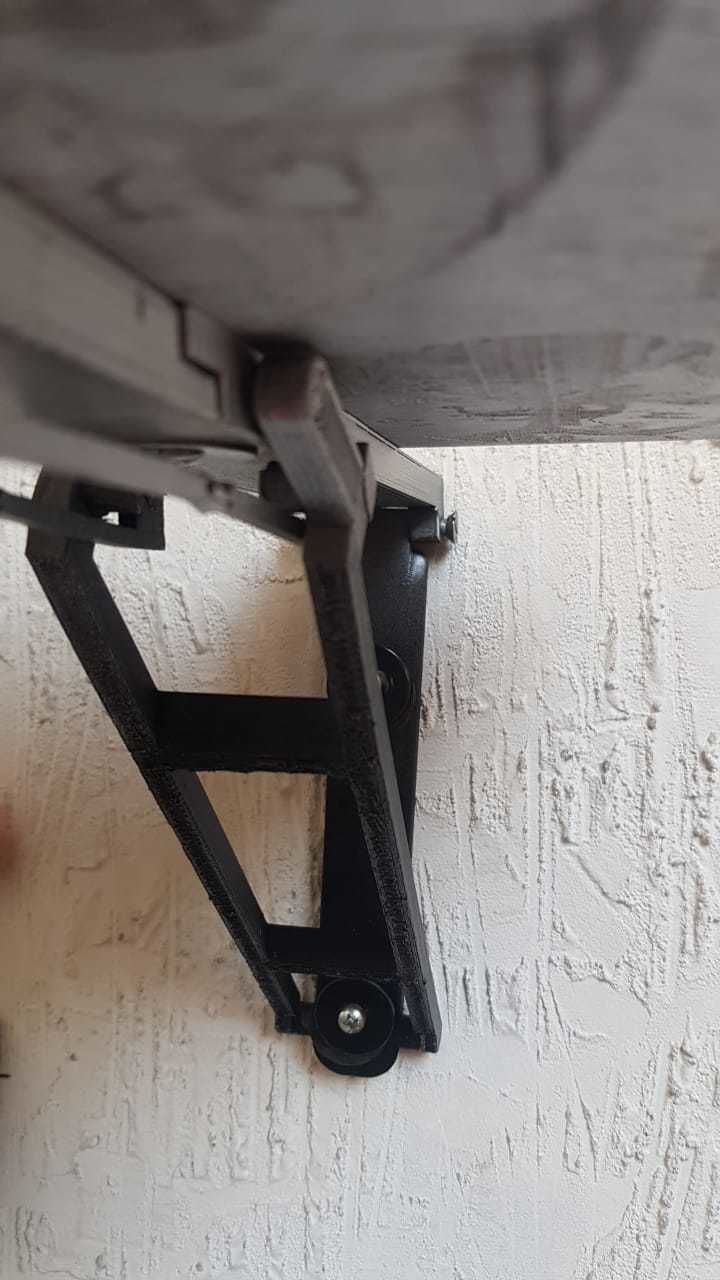 Laptop shelf 3D model_4