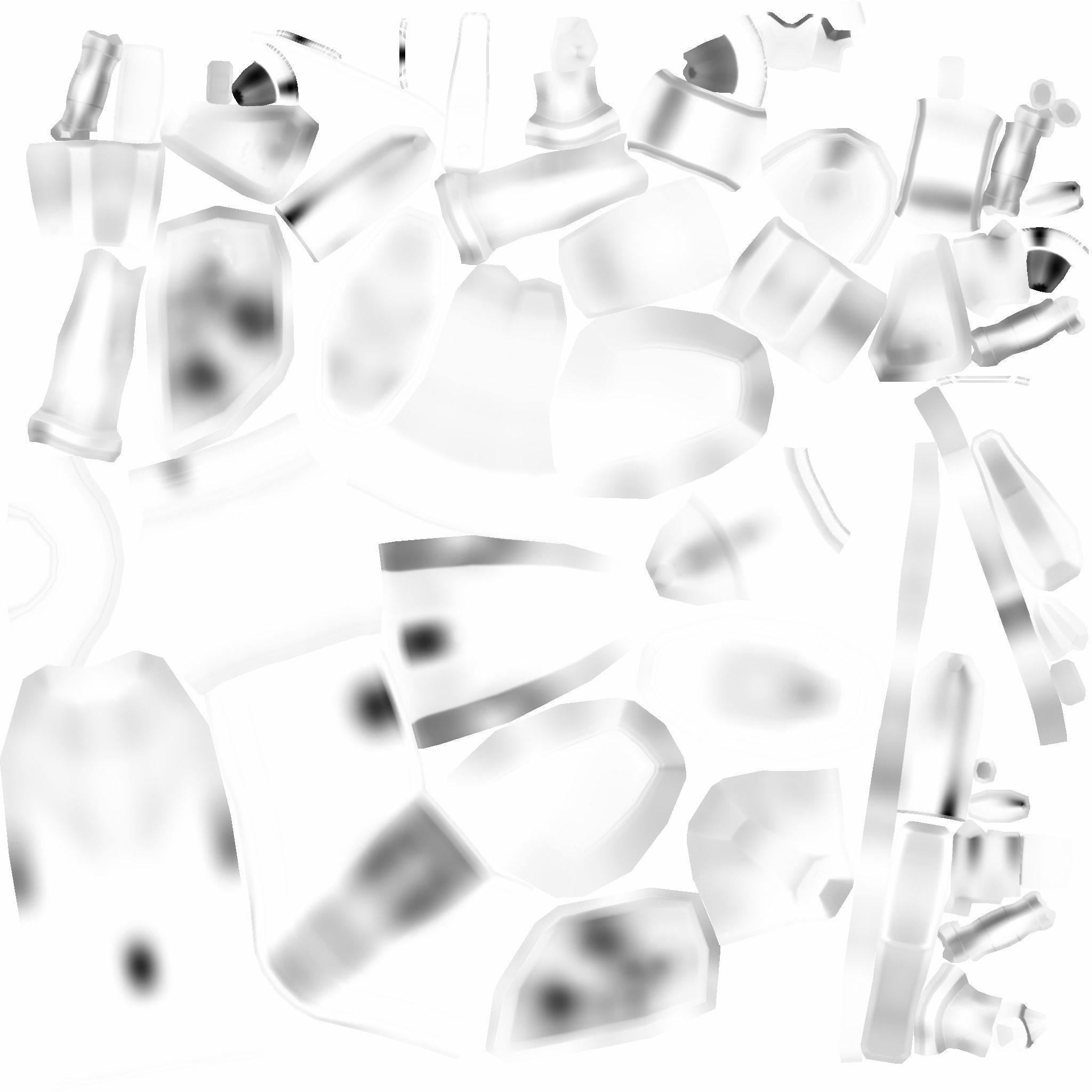 Sci-Fi Gun - Futuristic Weapon - Cartoon Low-poly 3D model_20