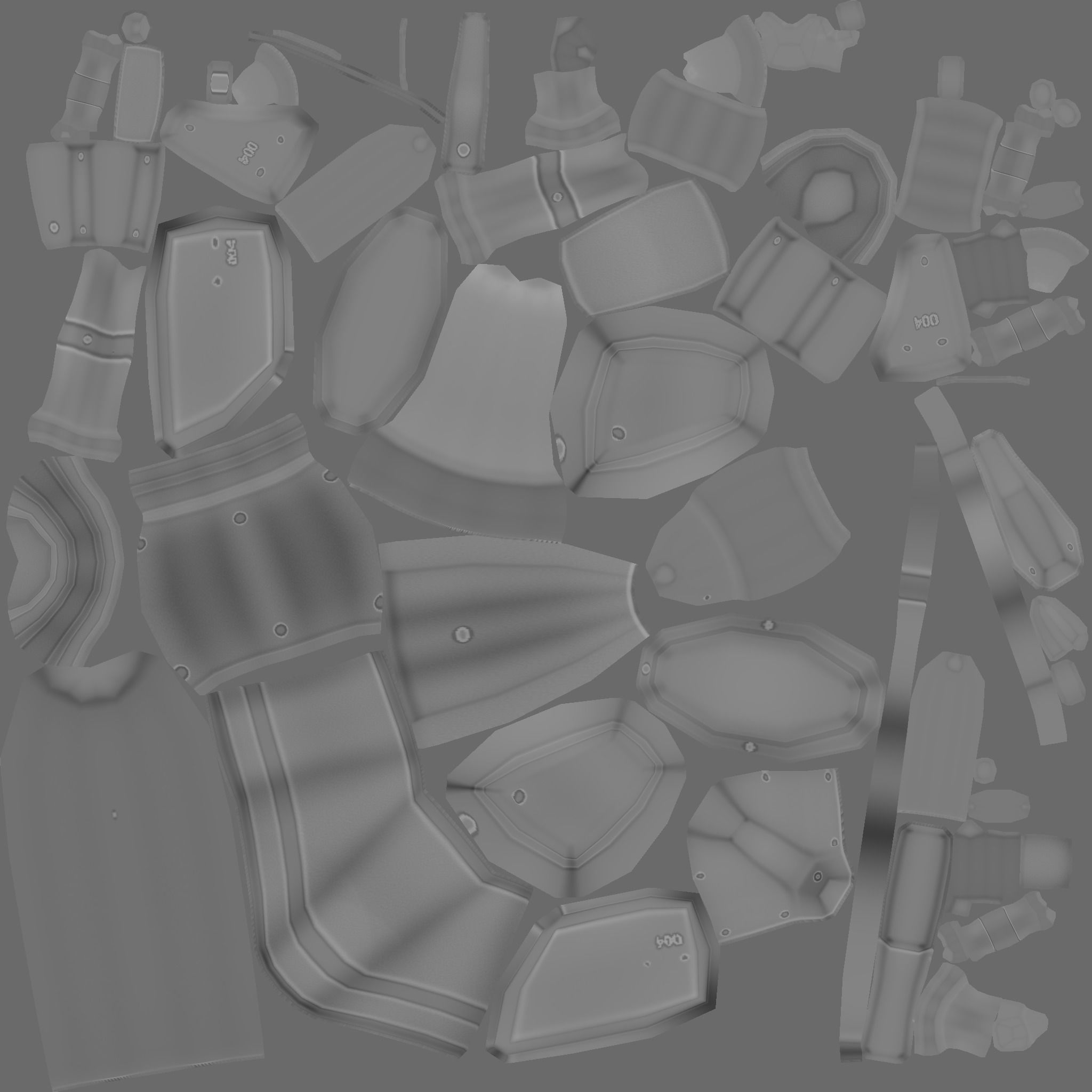 Sci-Fi Gun - Futuristic Weapon - Cartoon Low-poly 3D model_25