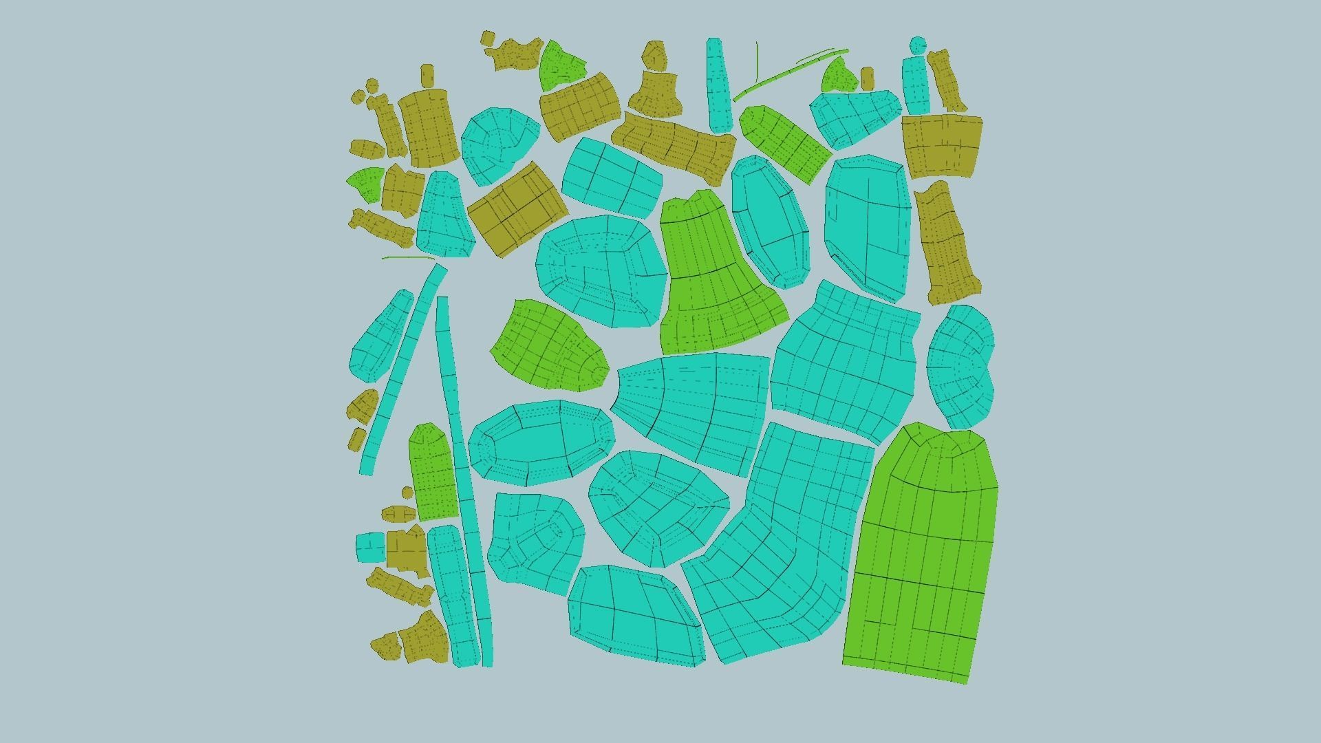 Sci-Fi Gun - Futuristic Weapon - Cartoon Low-poly 3D model_16