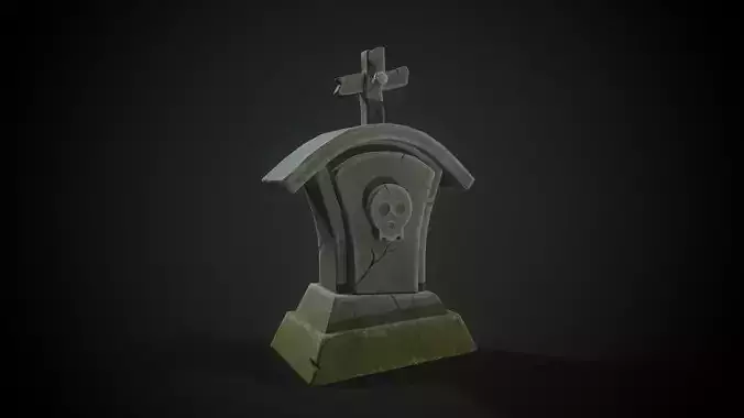 Stylized Gravestone - Tutorial Included