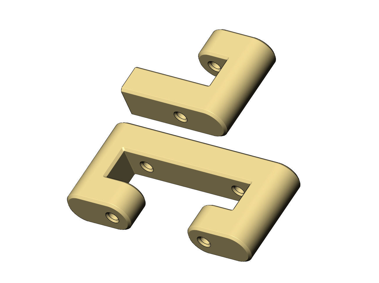 Greek key pattern wristband bracelet and chain  3D print model_11