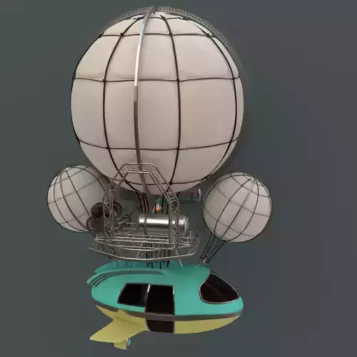 Steampunk Airship