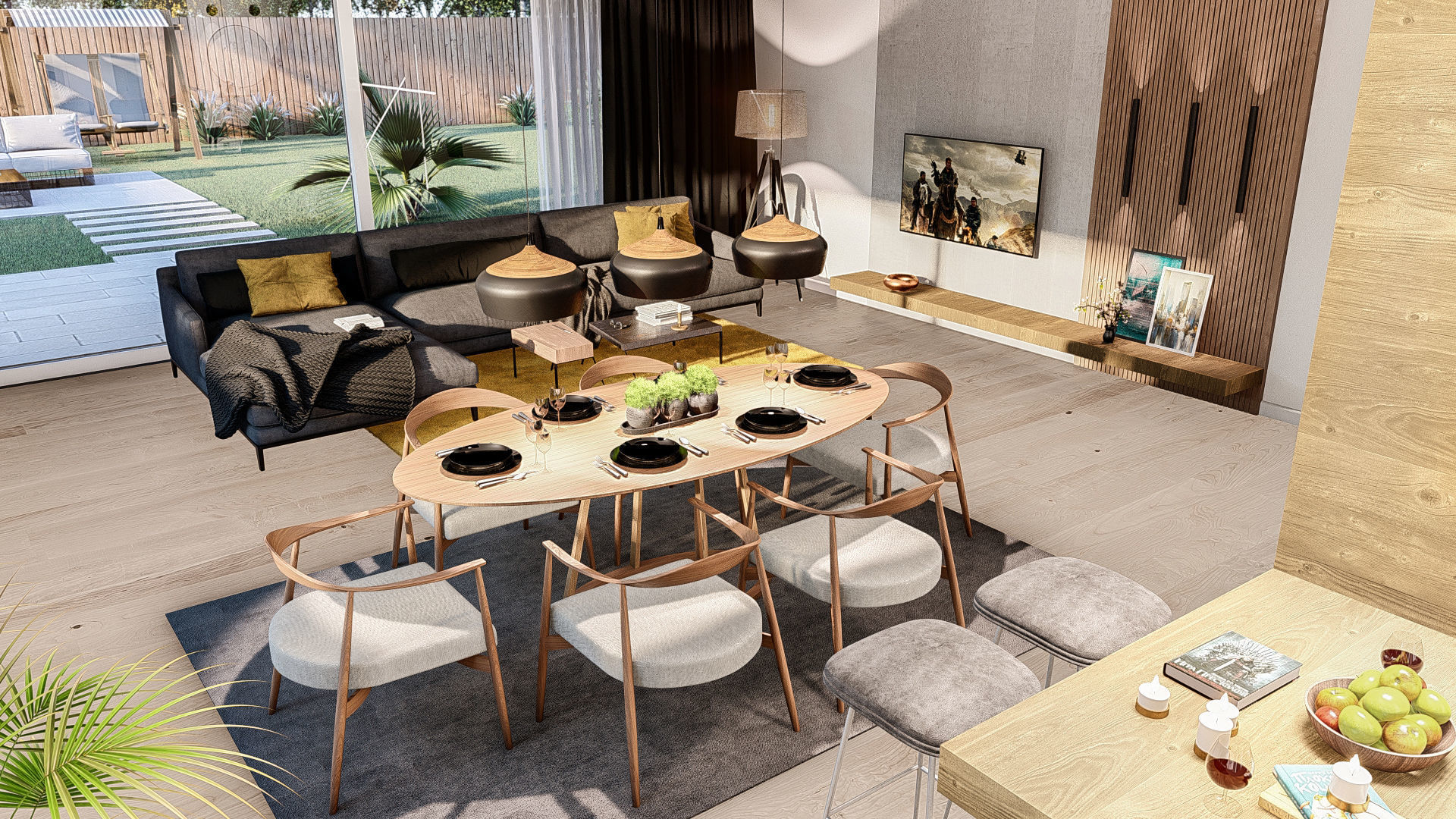 Wien House Low-poly 3D model_4