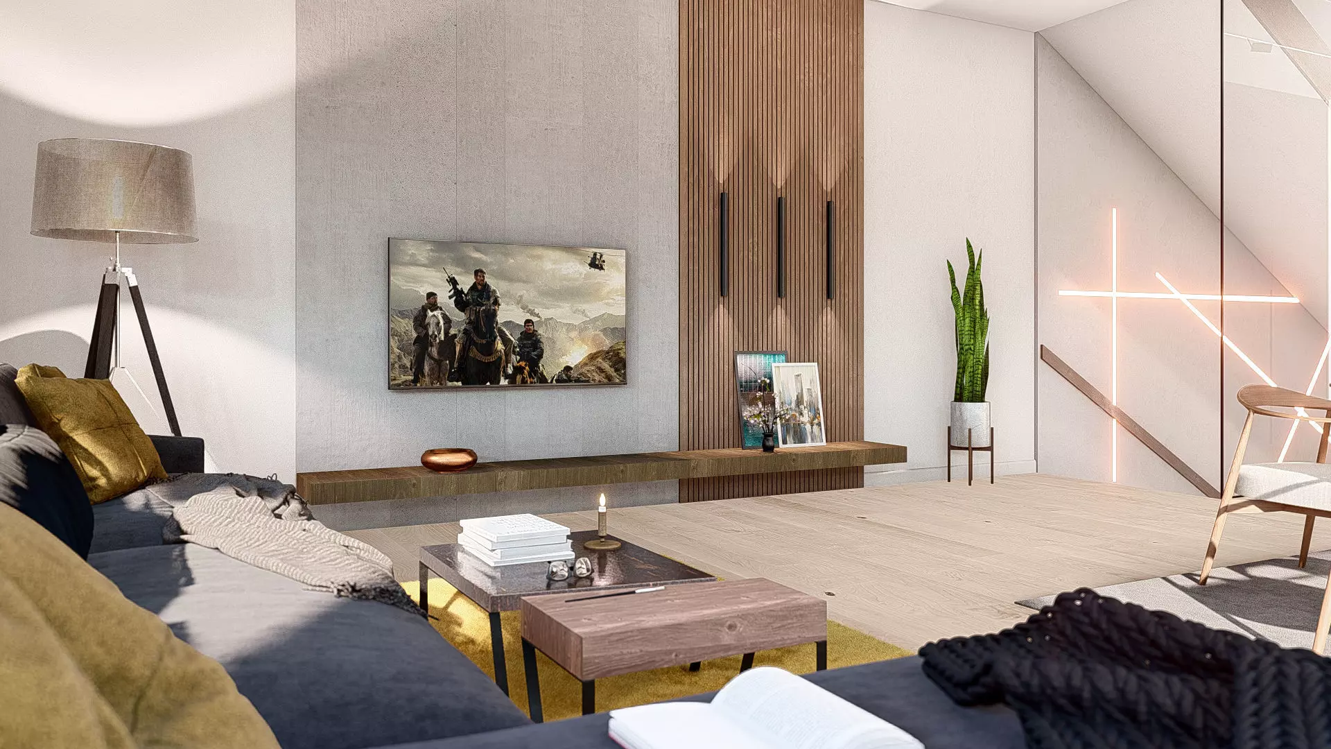 Wien House Low-poly 3D model_0