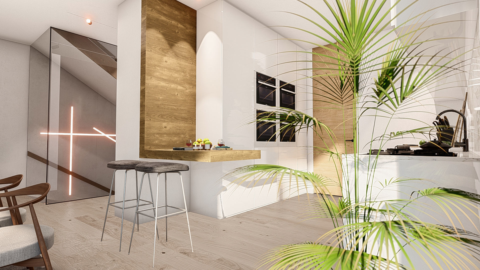 Wien House Low-poly 3D model_5