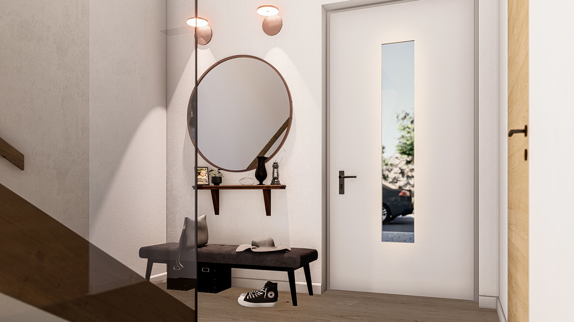 Wien House Low-poly 3D model_9