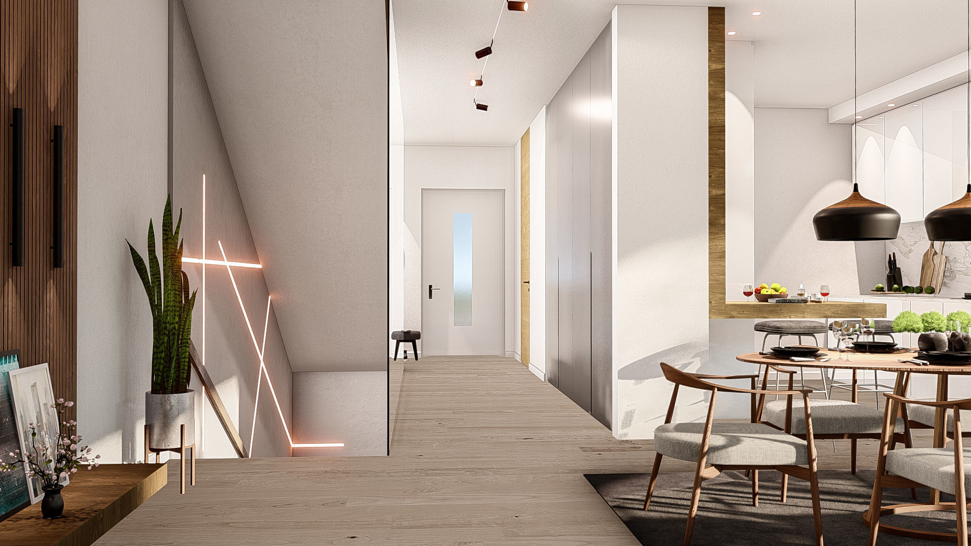 Wien House Low-poly 3D model_8