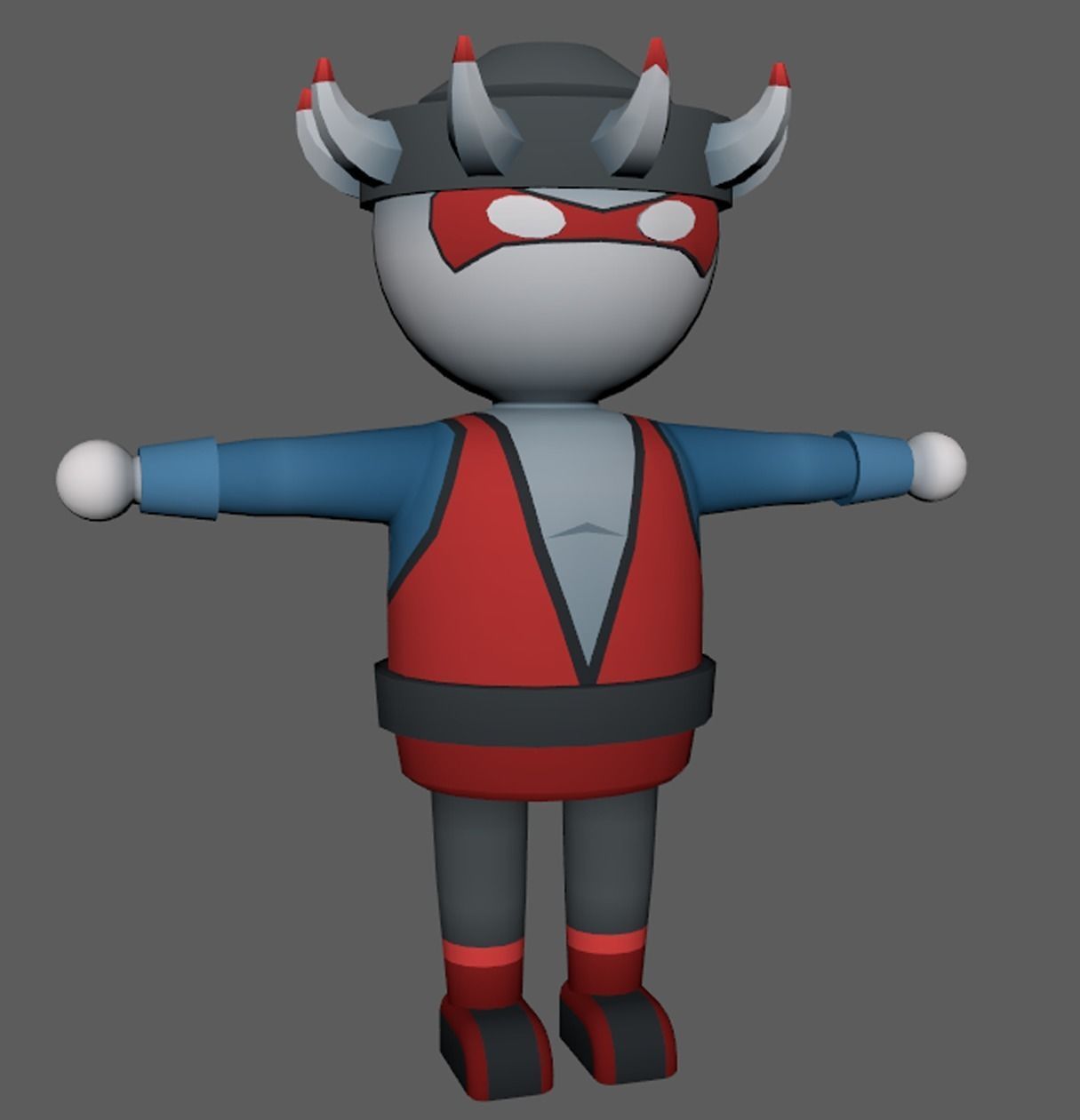 Lowpoly Character Set - 15 Pieces Low-poly 3D model_5