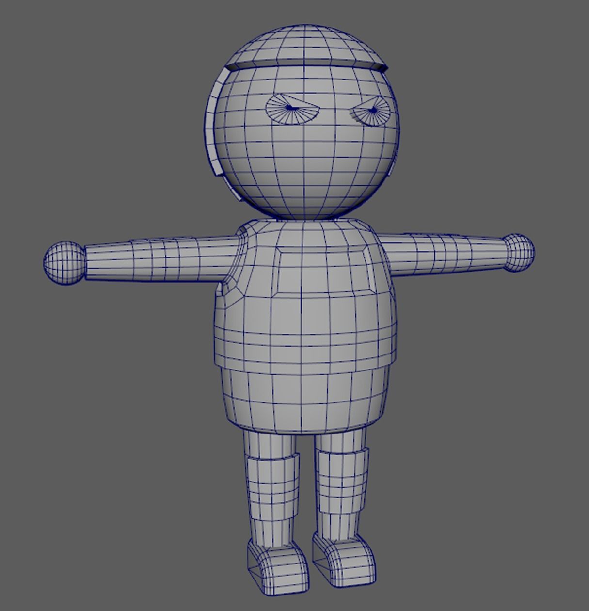 Lowpoly Character Set - 15 Pieces Low-poly 3D model_30