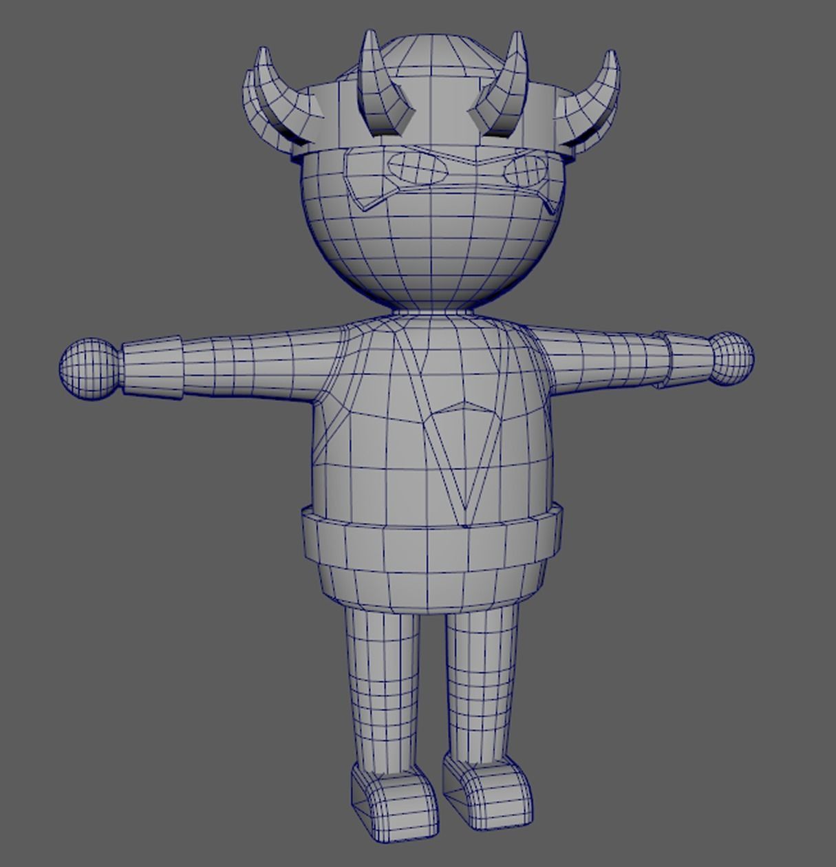 Lowpoly Character Set - 15 Pieces Low-poly 3D model_6