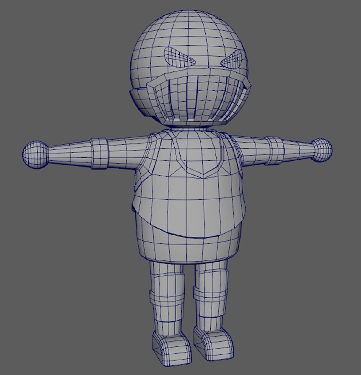 Lowpoly Character Set - 15 Pieces Low-poly 3D model_8