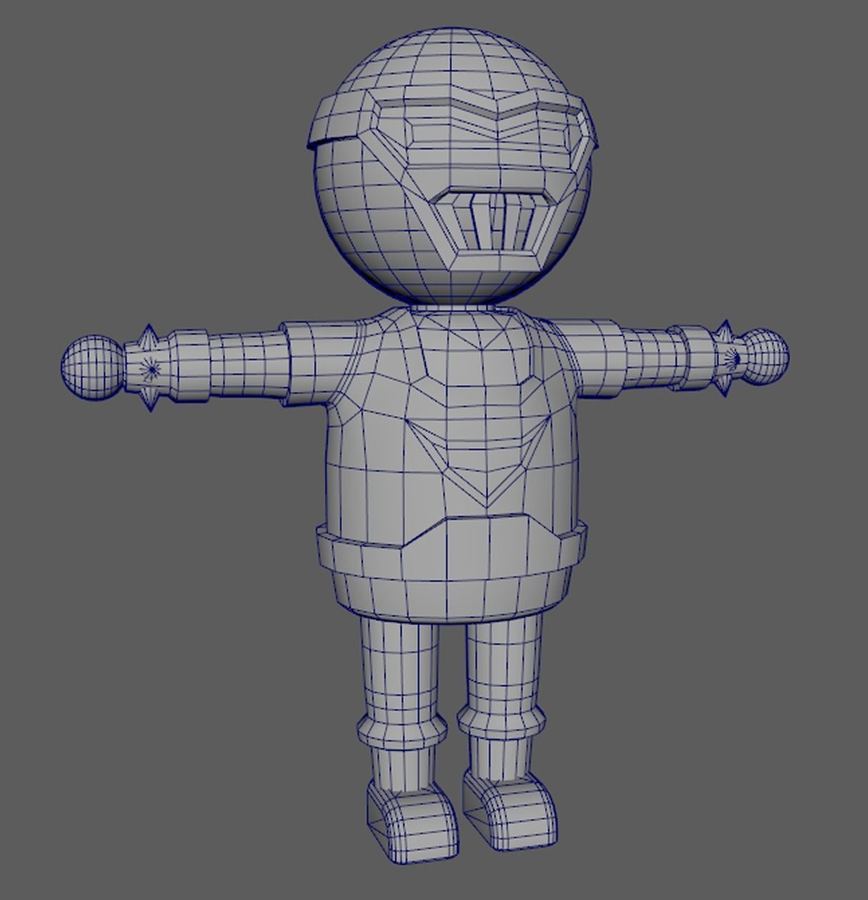 Lowpoly Character Set - 15 Pieces Low-poly 3D model_10