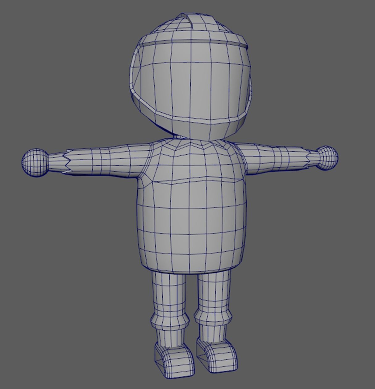 Lowpoly Character Set - 15 Pieces Low-poly 3D model_2