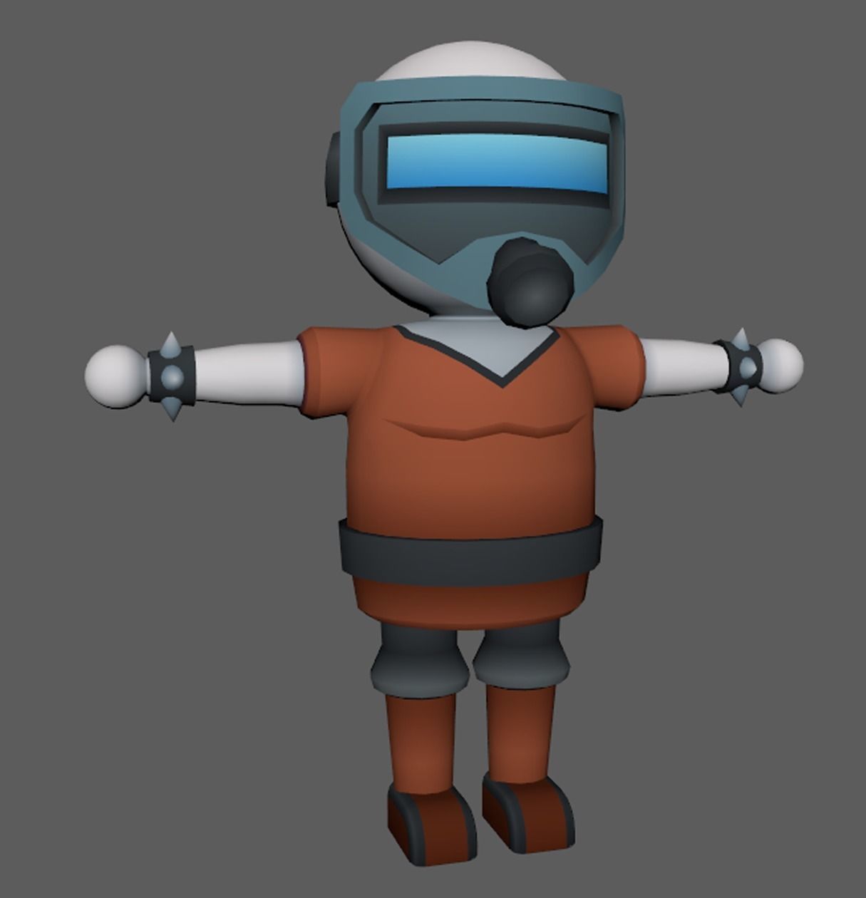 Lowpoly Character Set - 15 Pieces Low-poly 3D model_3