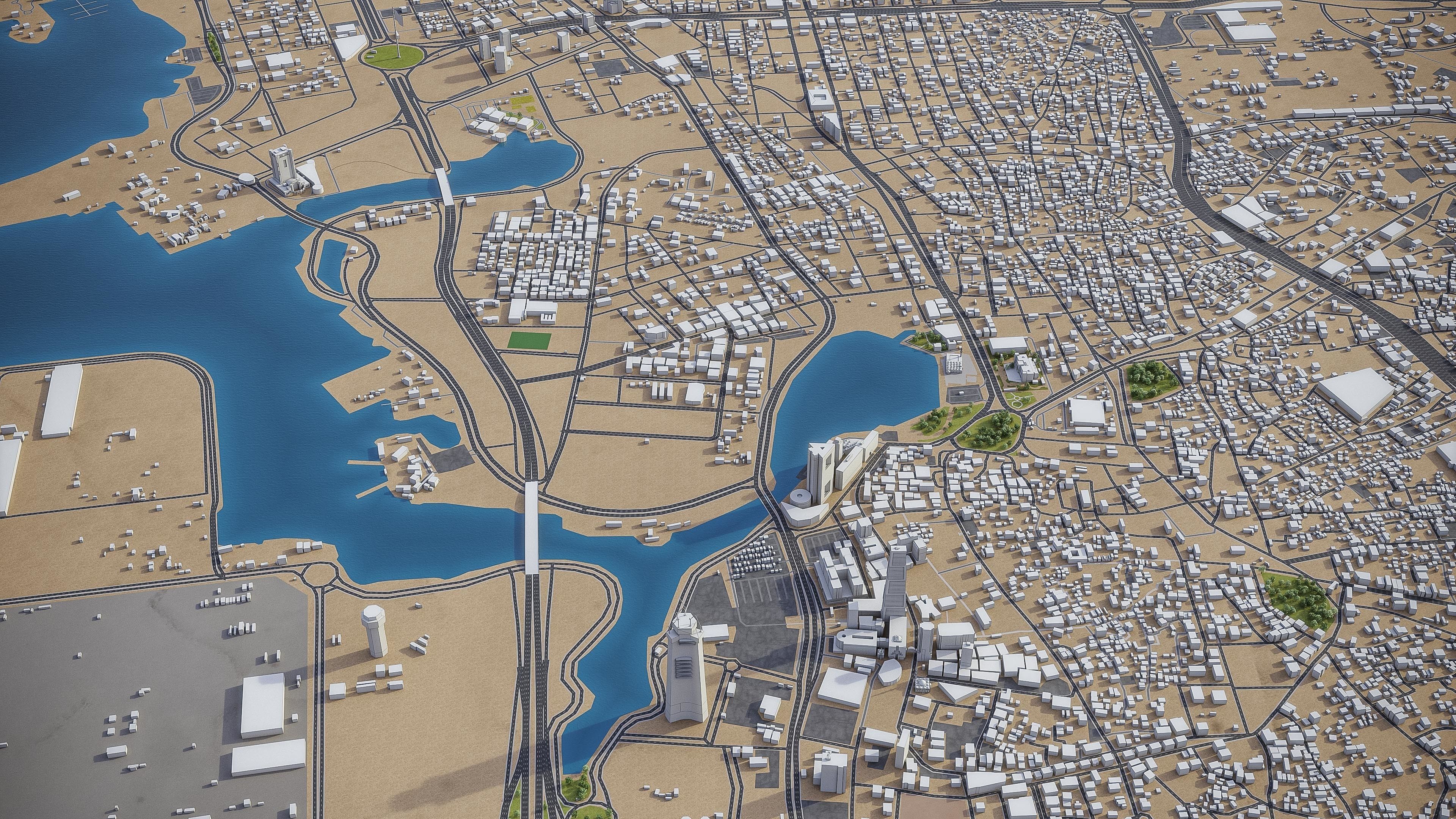 Jeddah - Mecca 3D Model Collection_12