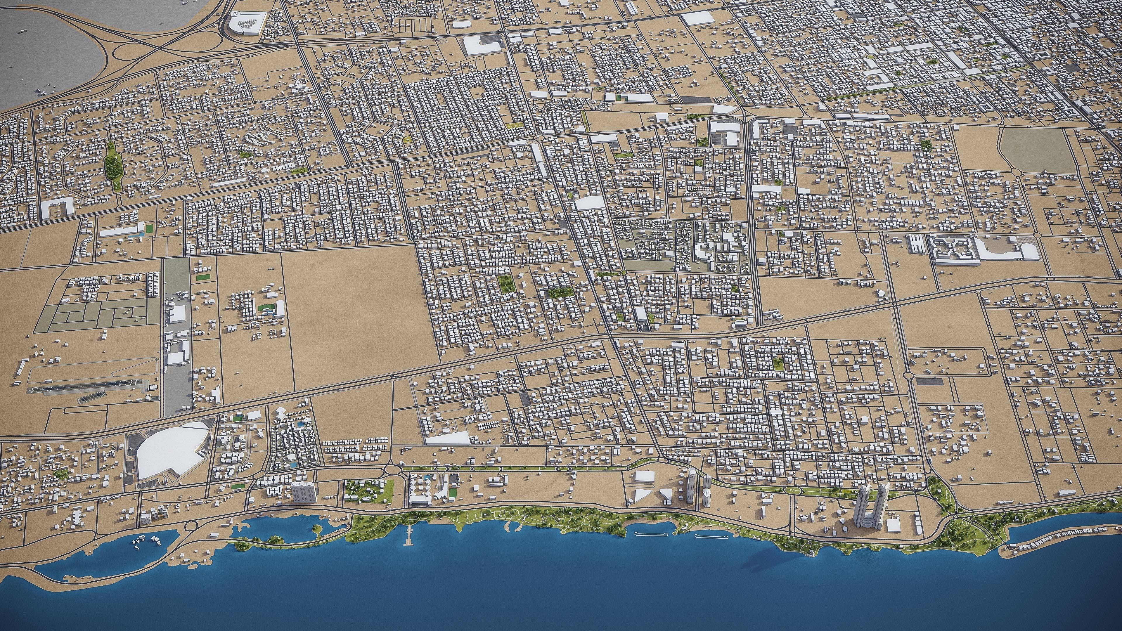 Jeddah - Mecca 3D Model Collection_14