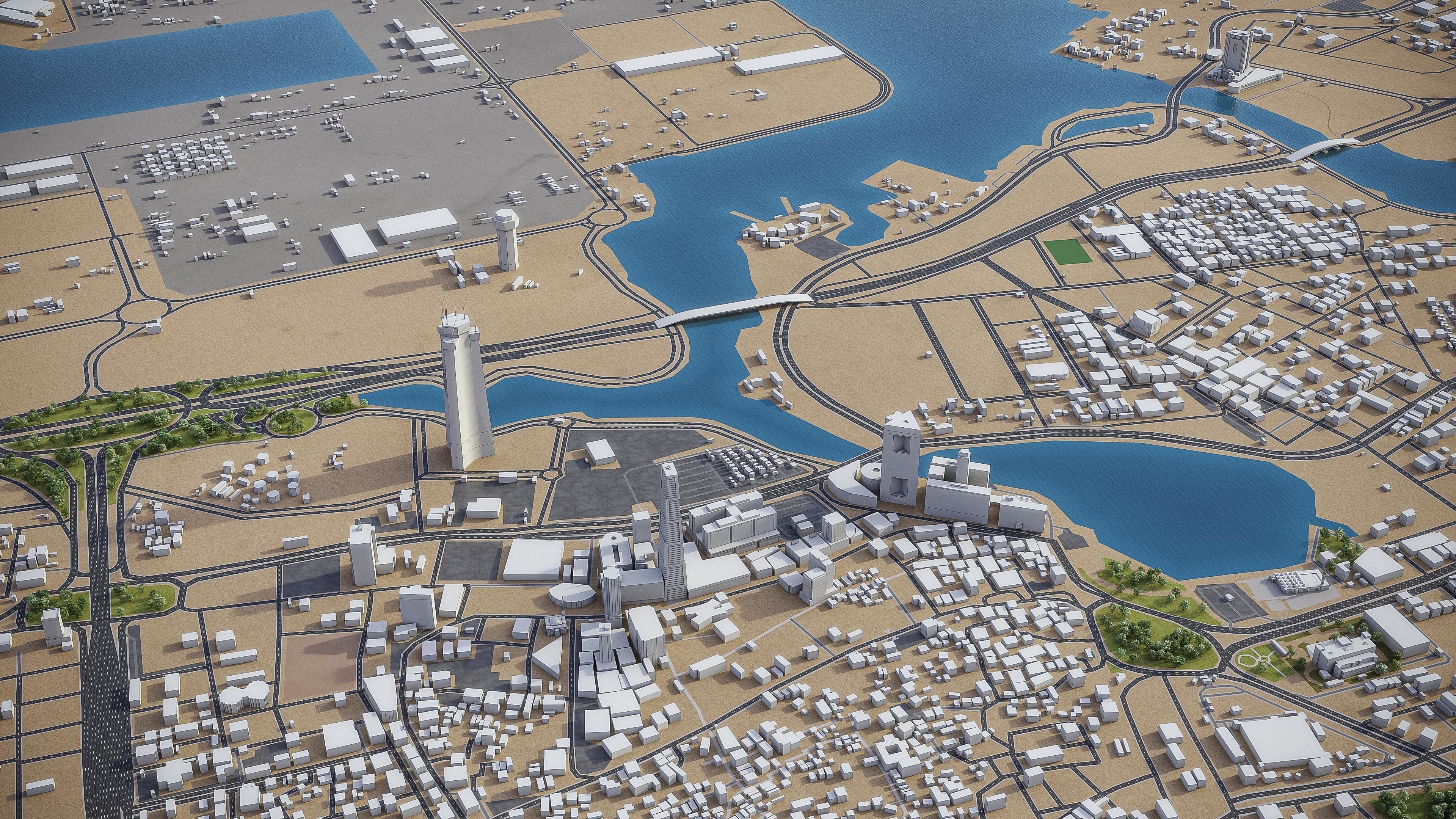 Jeddah - Mecca 3D Model Collection_4