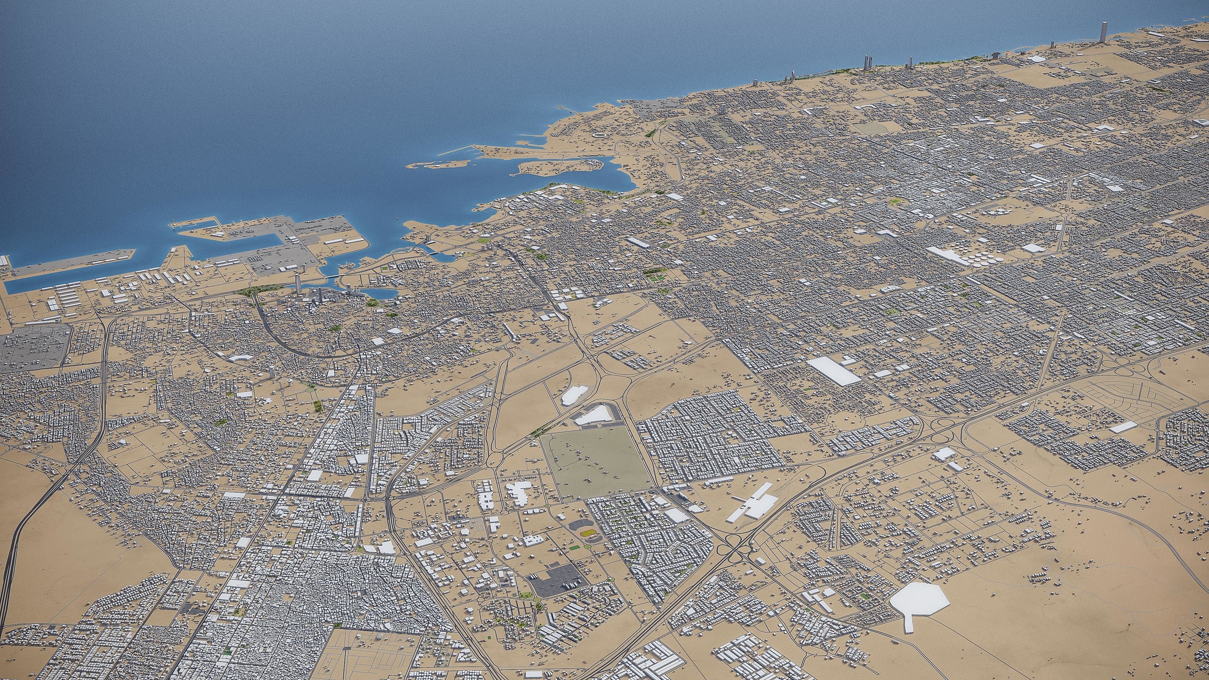 Jeddah - Mecca 3D Model Collection_7