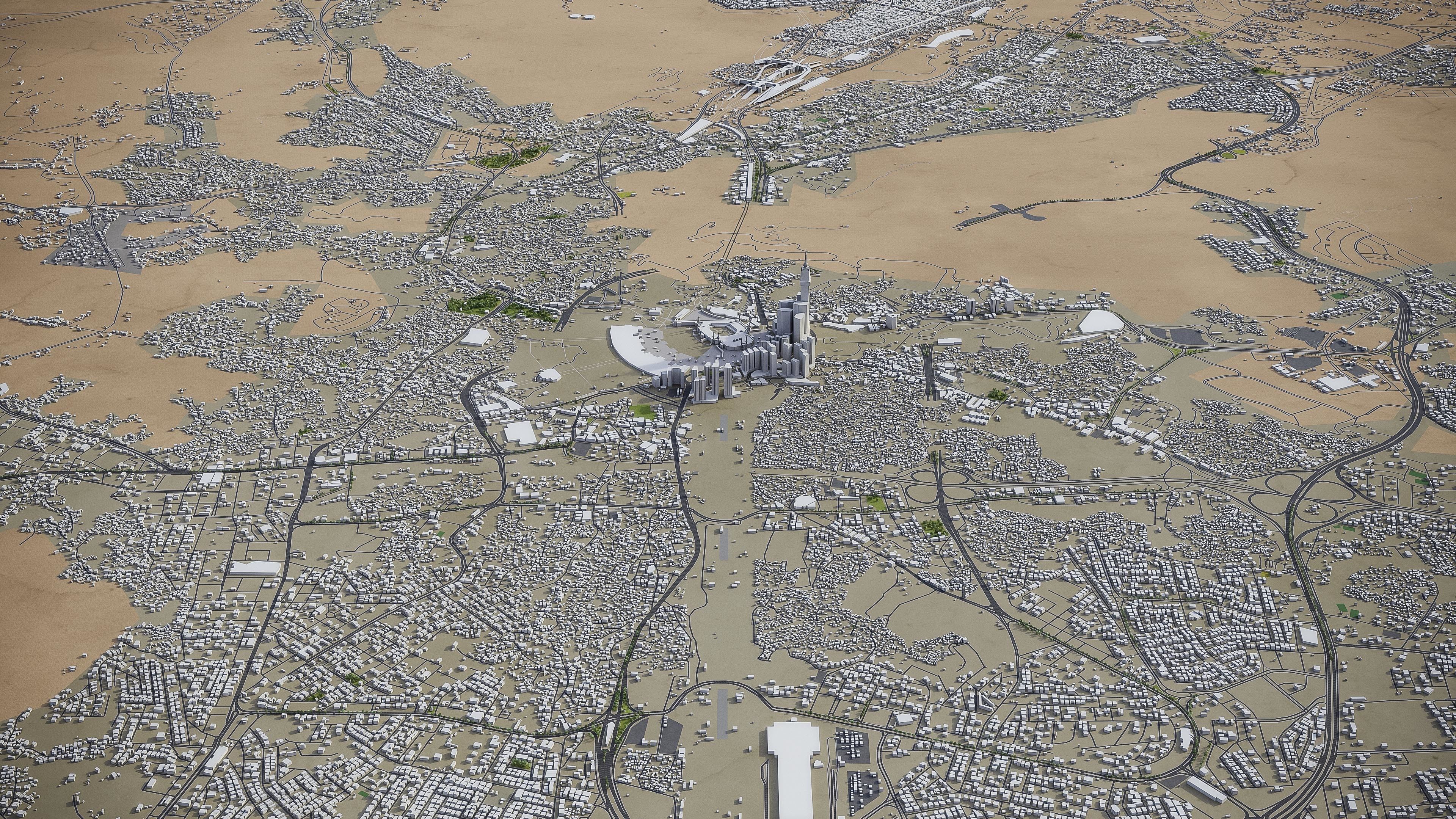 Jeddah - Mecca 3D Model Collection_39