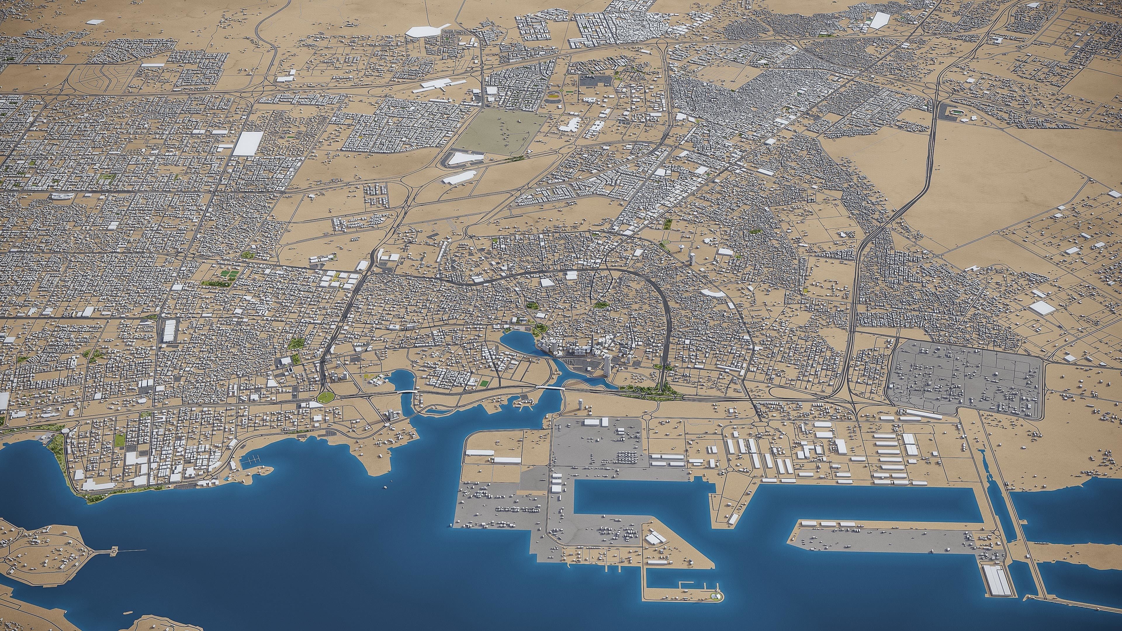 Jeddah - Mecca 3D Model Collection_13